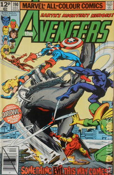 Variant Cover for Avengers, The #190