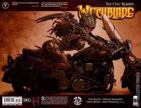 Variant Cover for Witchblade #151