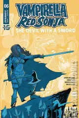 Variant Cover for Vampirella / Red Sonja #6
