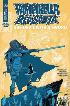 Variant Cover for Vampirella / Red Sonja #6