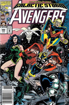 Variant Cover for Avengers, The #345