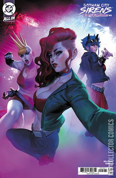 Variant Cover for Gotham City Sirens: Unfit for Orbit #5