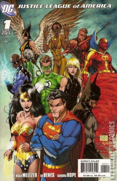 Variant Cover for Justice League of America #1