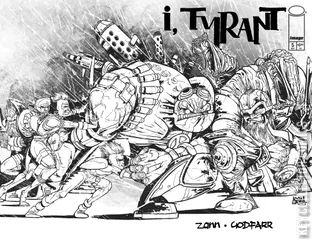 Variant Cover for I, Tyrant #5