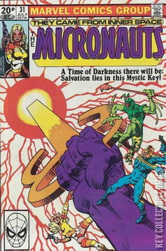 Variant Cover for Micronauts #31