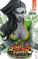 Variant Cover for Street Fighter Unlimited #5