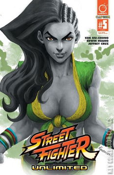 Variant Cover for Street Fighter Unlimited #5