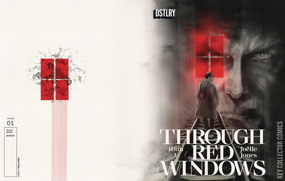 Variant Cover for Through Red Windows #1