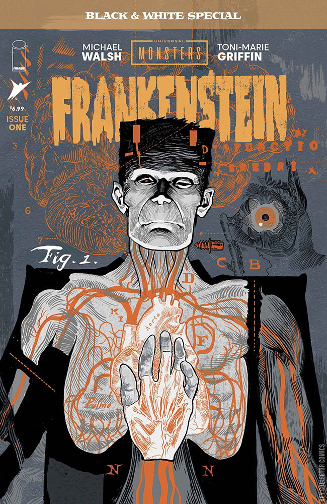 Universal Monsters: Frankenstein - Black and White Special #1