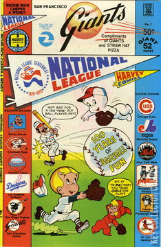 Variant Cover for Richie Rich, Casper & Wendy: National League #1