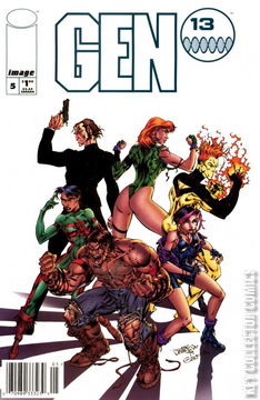 Variant Cover for Gen13 #5