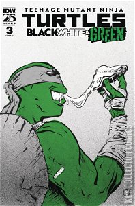 Teenage Mutant Ninja Turltes: Black, White & Green #3