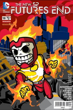 Variant Cover for New 52: Futures End #10