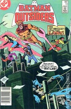 Variant Cover for Batman and the Outsiders #13