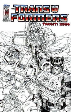 Variant Cover for Transformers: Target 2006 #4