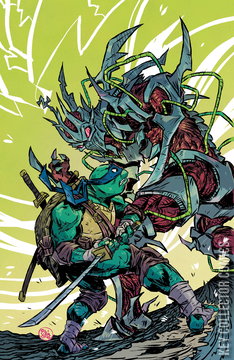 Variant Cover for Mighty Morphin Power Rangers / Teenage Mutant Ninja Turtles #5