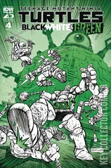 Variant Cover for Teenage Mutant Ninja Turtles: Black, White & Green #4