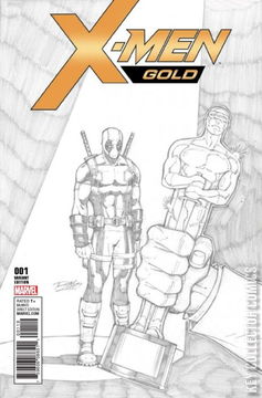 Variant Cover for X-Men: Gold #1