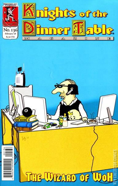 Cover art for Knights of the Dinner Table #136