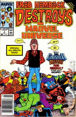Variant Cover for Fred Hembeck Destroys the Marvel Universe #1