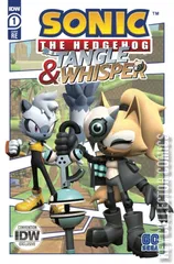 Variant Cover for Sonic the Hedgehog: Tangle and Whisper #1