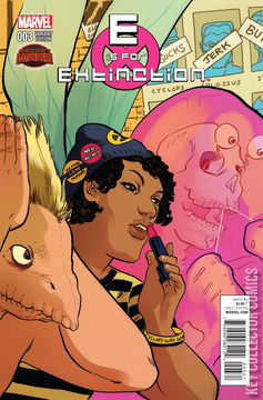 Variant Cover for E Is For Extinction #3