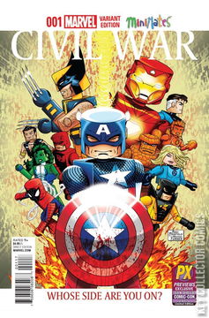 Variant Cover for Civil War #1