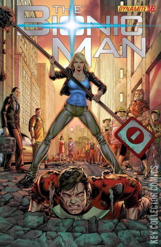 Variant Cover for The Bionic Man #16