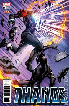 Variant Cover for Thanos #17