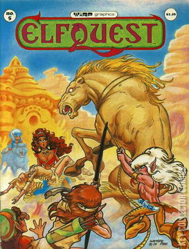 Variant Cover for ElfQuest Magazine #5