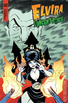 Variant Cover for Elvira Meets Vincent Price #2
