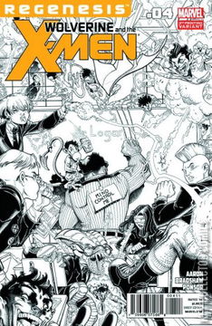 Variant Cover for Wolverine and the X-Men #4