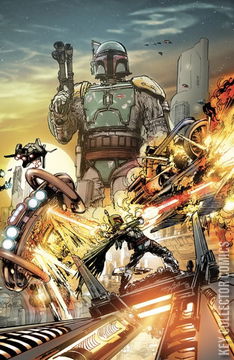 Variant Cover for Star Wars: War of the Bounty Hunters Alpha #1