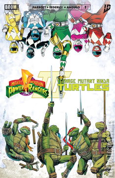 Variant Cover for Mighty Morphin Power Rangers / Teenage Mutant Ninja Turtles #1
