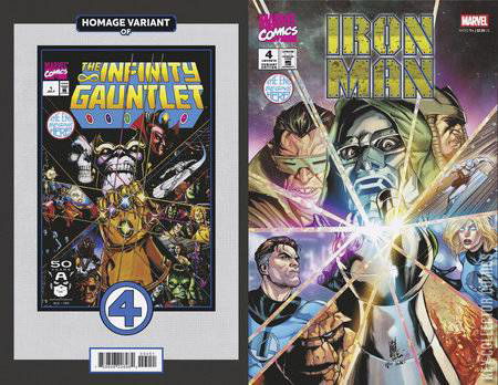 Variant Cover for Iron Man #4