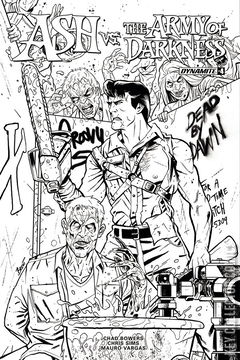 Variant Cover for Ash vs. The Army of Darkness #4