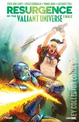 Variant Cover for Resurgence of the Valiant Universe: Finale