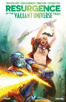 Variant Cover for Resurgence of the Valiant Universe: Finale