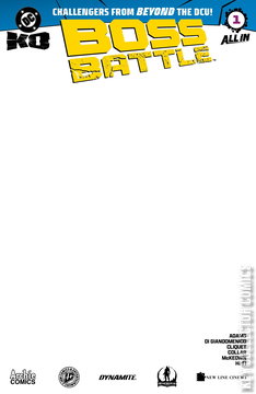 Variant Cover for DC K.O. Boss Battle #1
