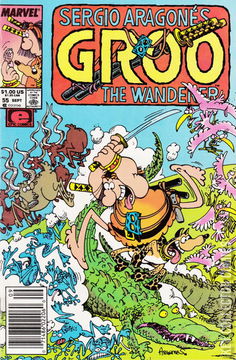 Variant Cover for Groo the Wanderer #55