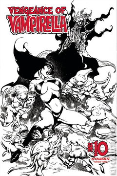 Variant Cover for Vengeance of Vampirella #10