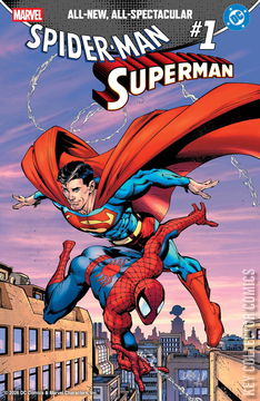 Variant Cover for Marvel / DC: Spider-Man / Superman #1
