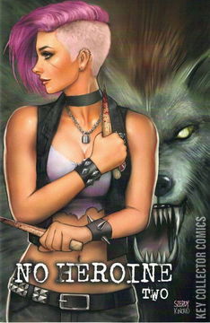Variant Cover for No Heroine #2