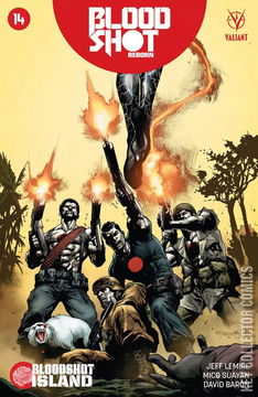 Variant Cover for Bloodshot Reborn #14
