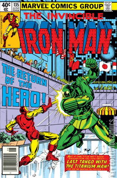 Variant Cover for Iron Man #135