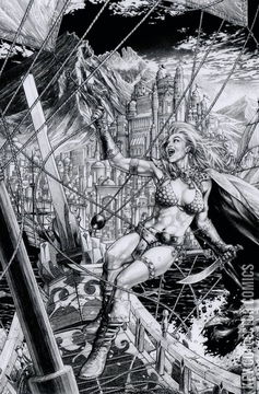 Variant Cover for Red Sonja #3