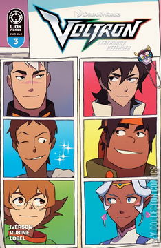 Variant Cover for Voltron: Legendary Defender #3