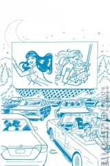 Variant Cover for Red Sonja and Vampirella Meet Betty and Veronica #9