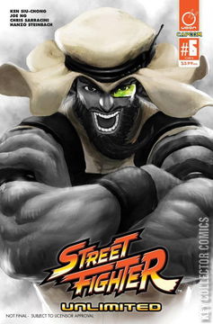 Variant Cover for Street Fighter Unlimited #6