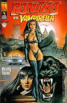 Variant Cover for Vampirella vs. Pantha #1